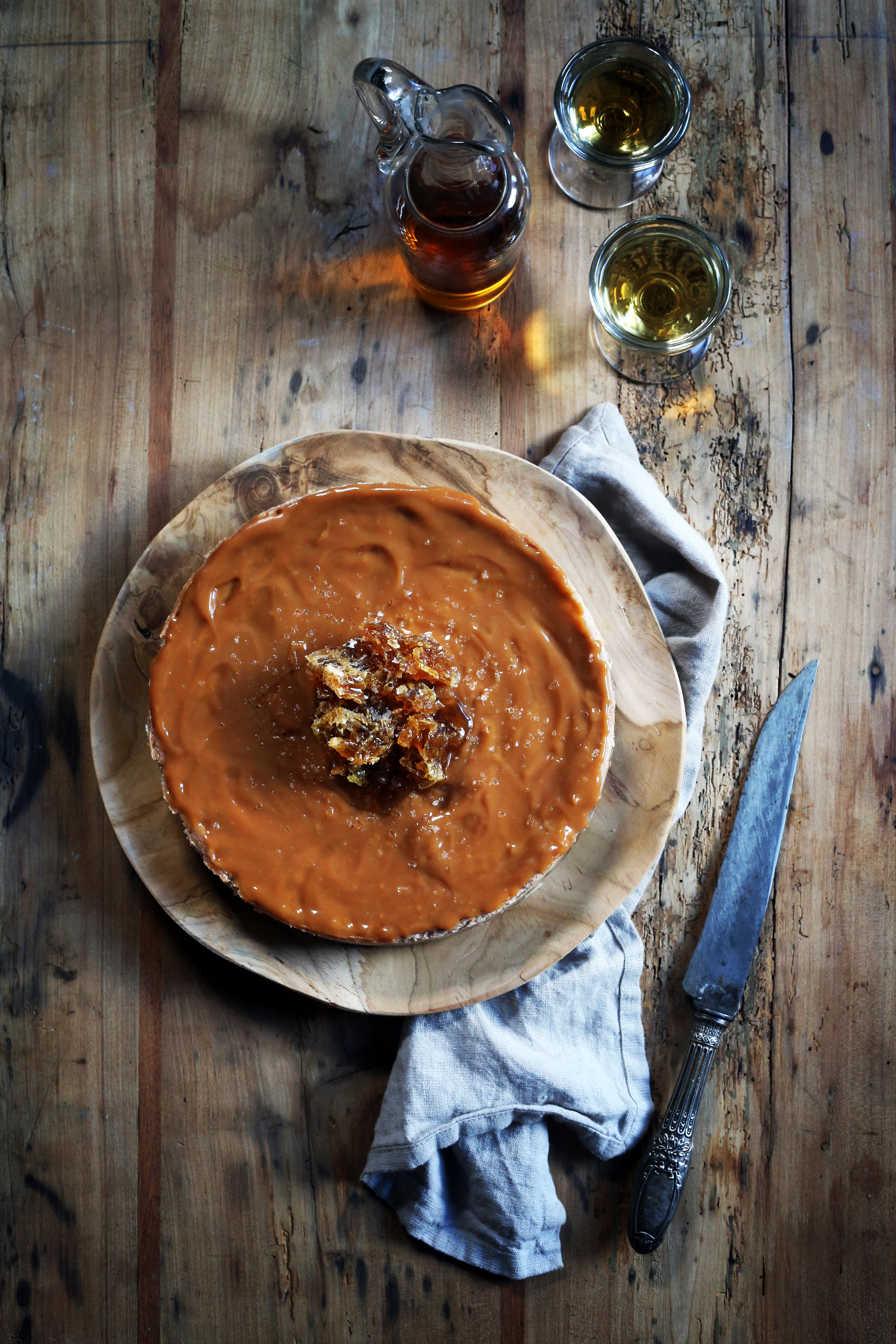 Overheerlijk dessert voor je kerstmenu: honing cheesecake!