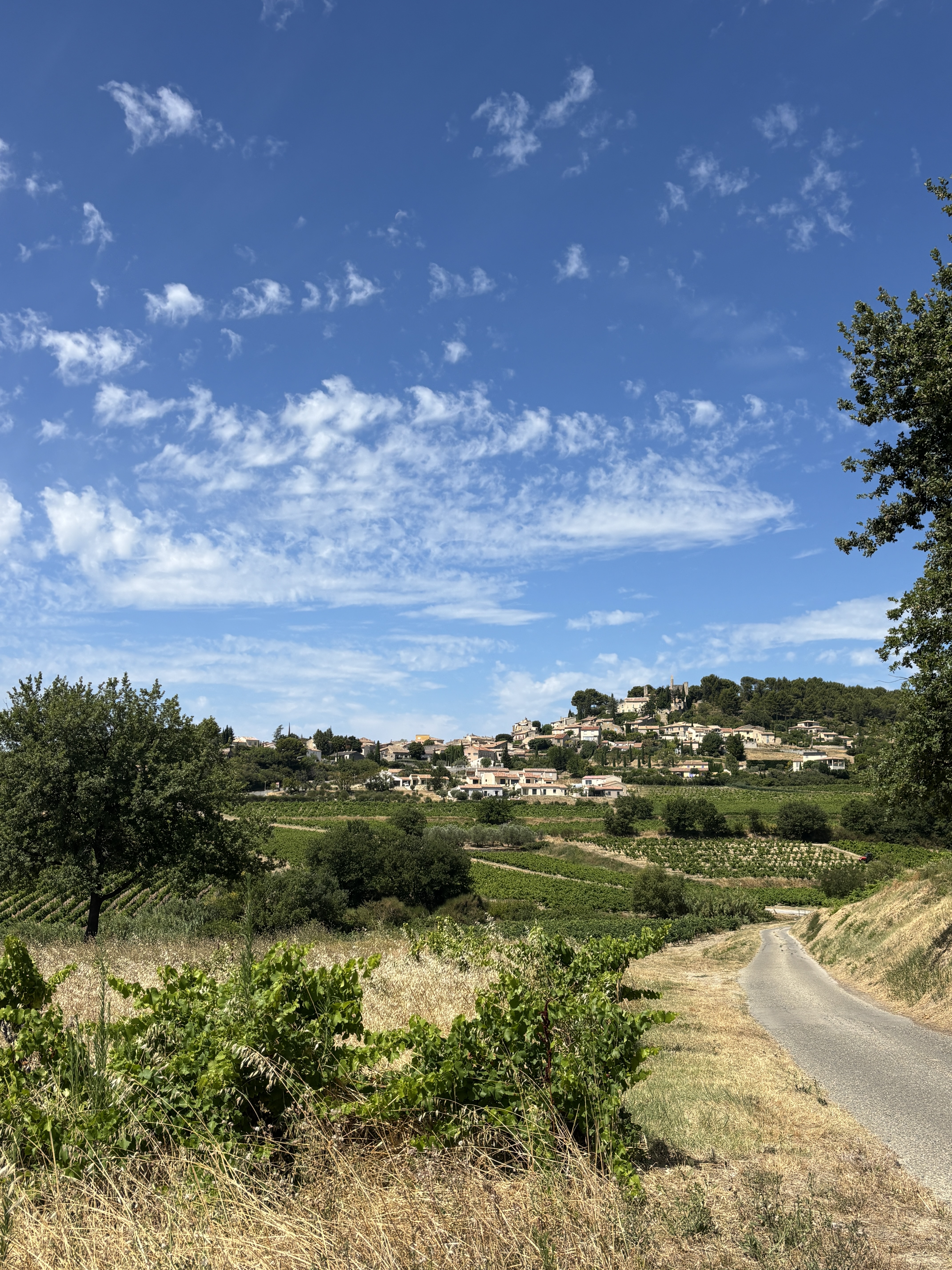 Klein gelukje: de kleuren van Rasteau
