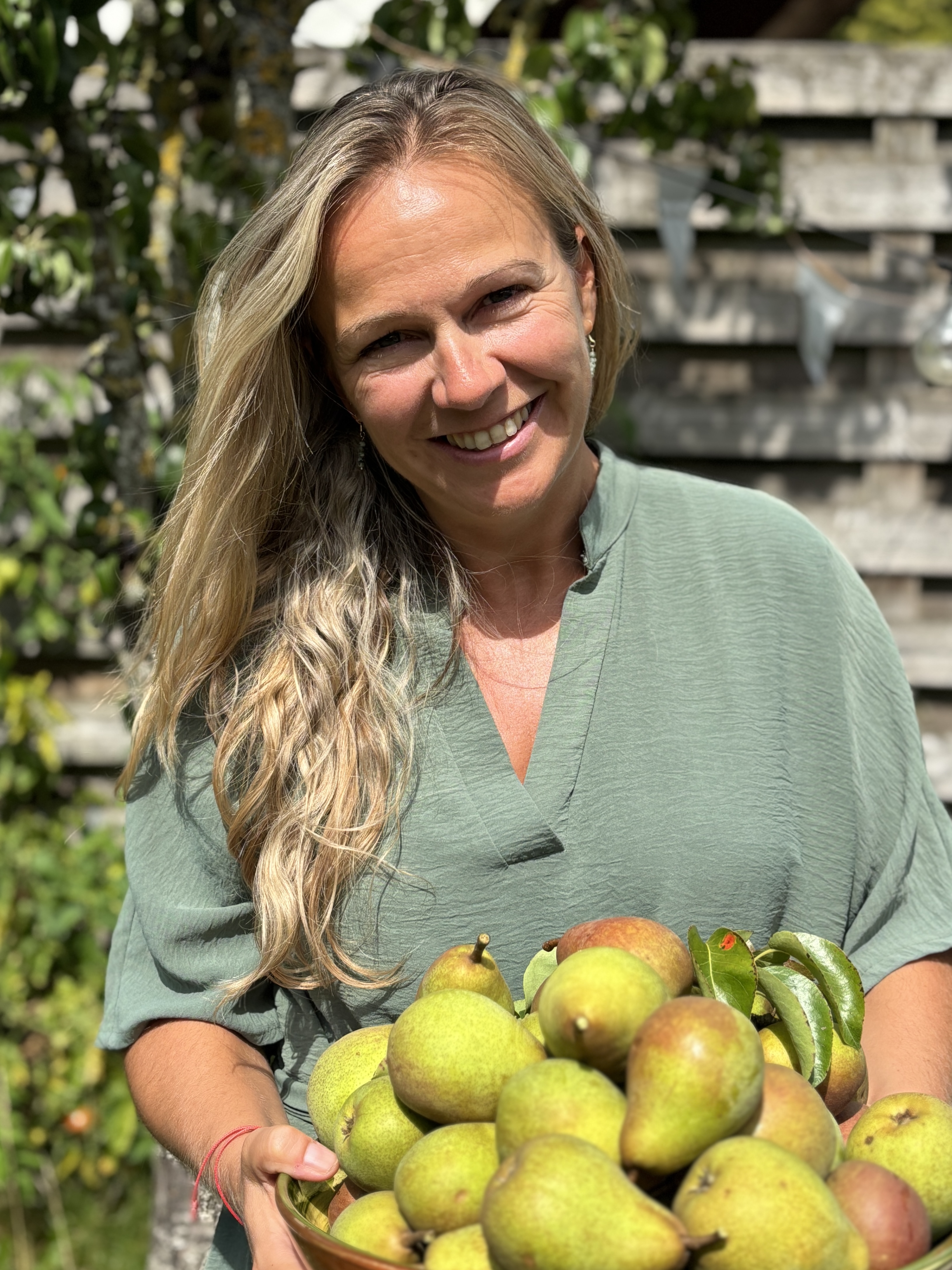 Zelfgemaakte perenconfituur